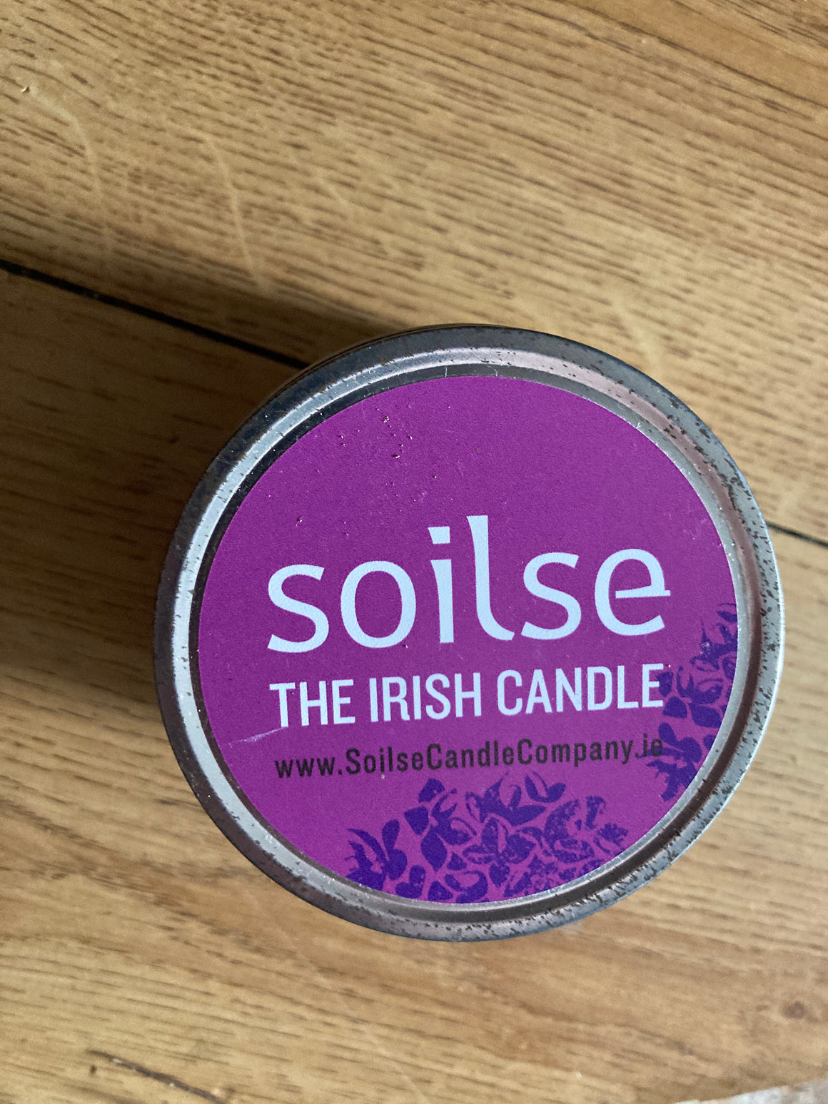 Soilse The Irish Candle  Hydrangea and Fern