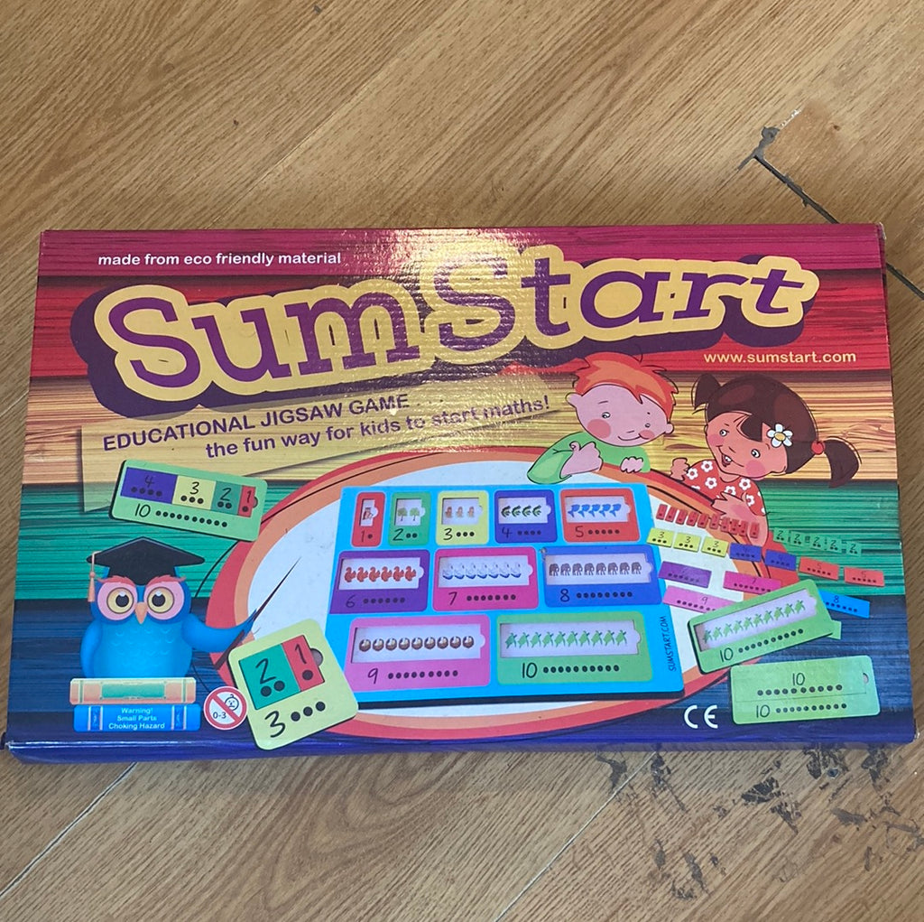 Sum Start Educational Maths Jigsaw Game