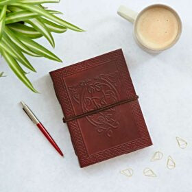 Celtic Handmade Fairtrade Leather Journals
