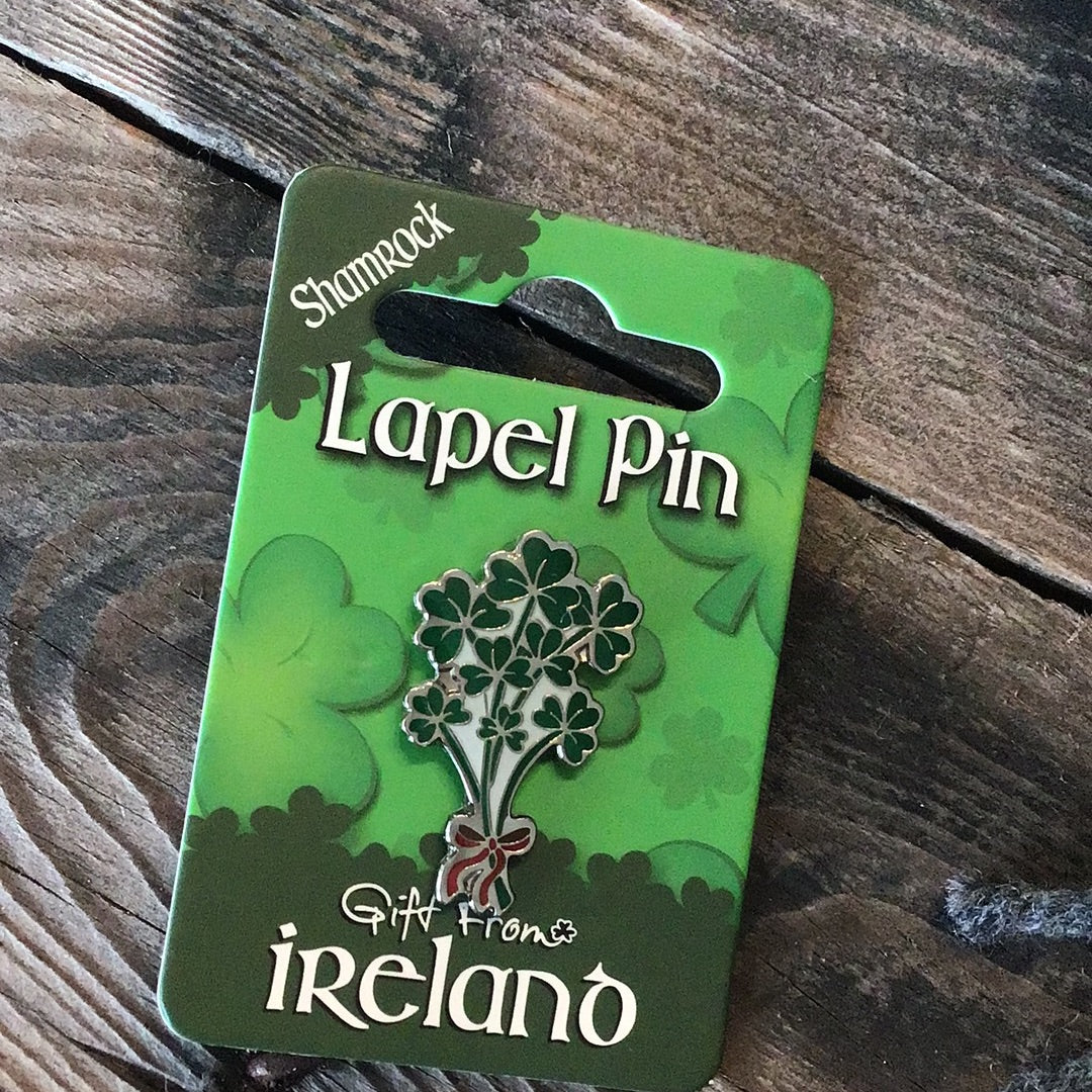 Shamrock Sprig Pin