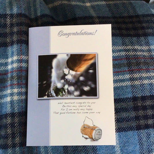 “ Congratulations”Peter Costello card