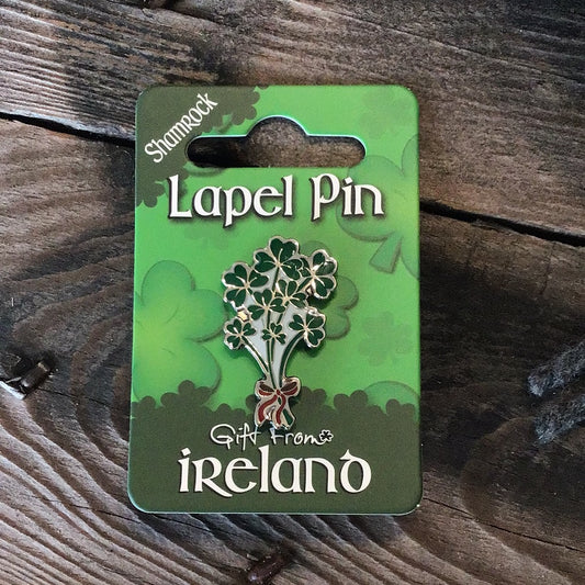 Shamrock Sprig Pin