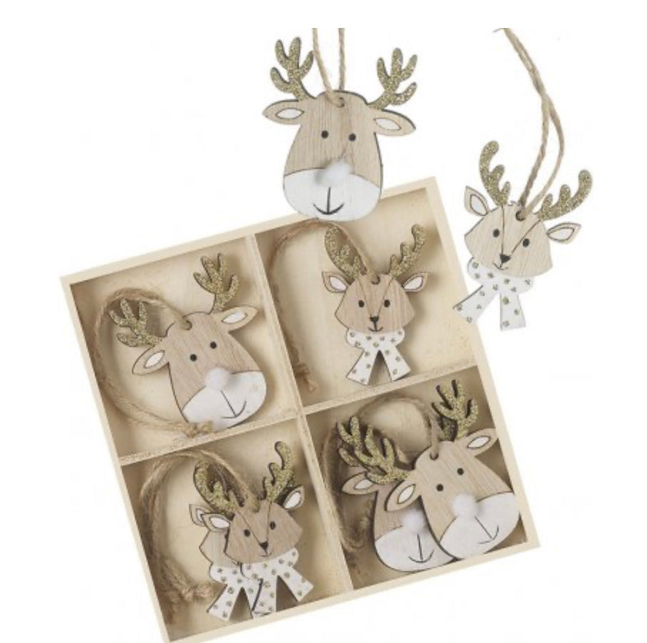 Set Reindeer Decorations