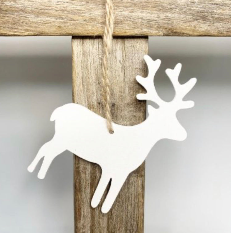 Wooden Reinder Hanging