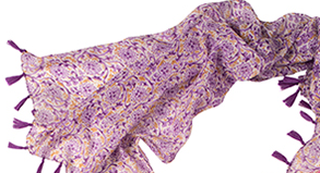 Floral Cotton Scarves