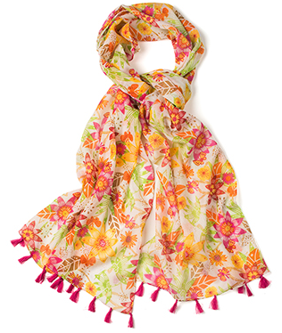 Butterfly Cotton Scarves