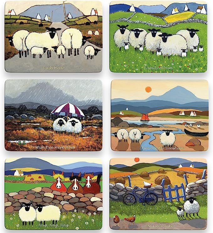 Set of 6 Thomas Joseph Place Mats (Edition 1)