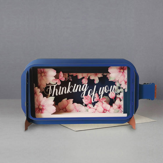 Thinking of You Message in a Bottle 3D Card