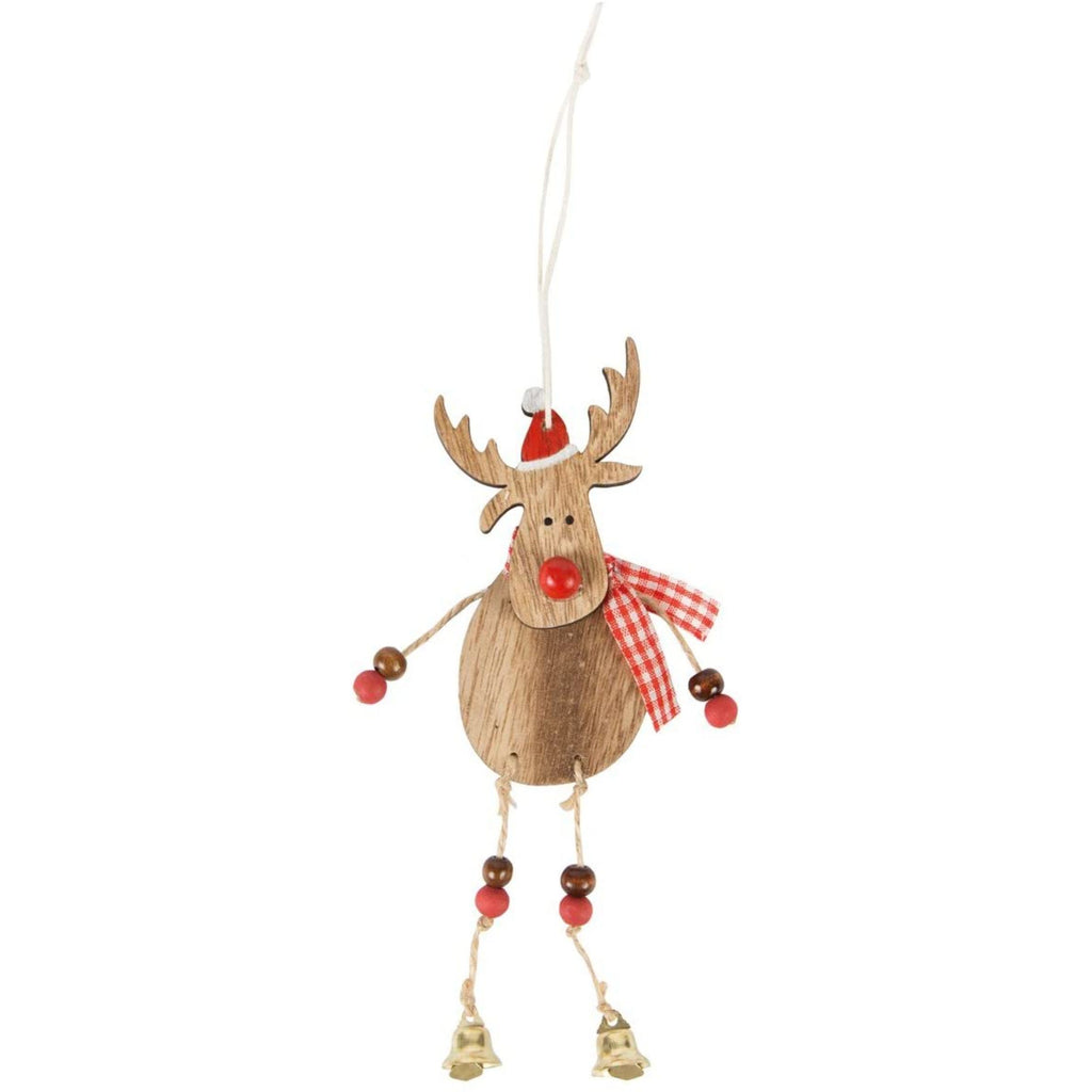 Reindeer Wooden Hanging Decoration