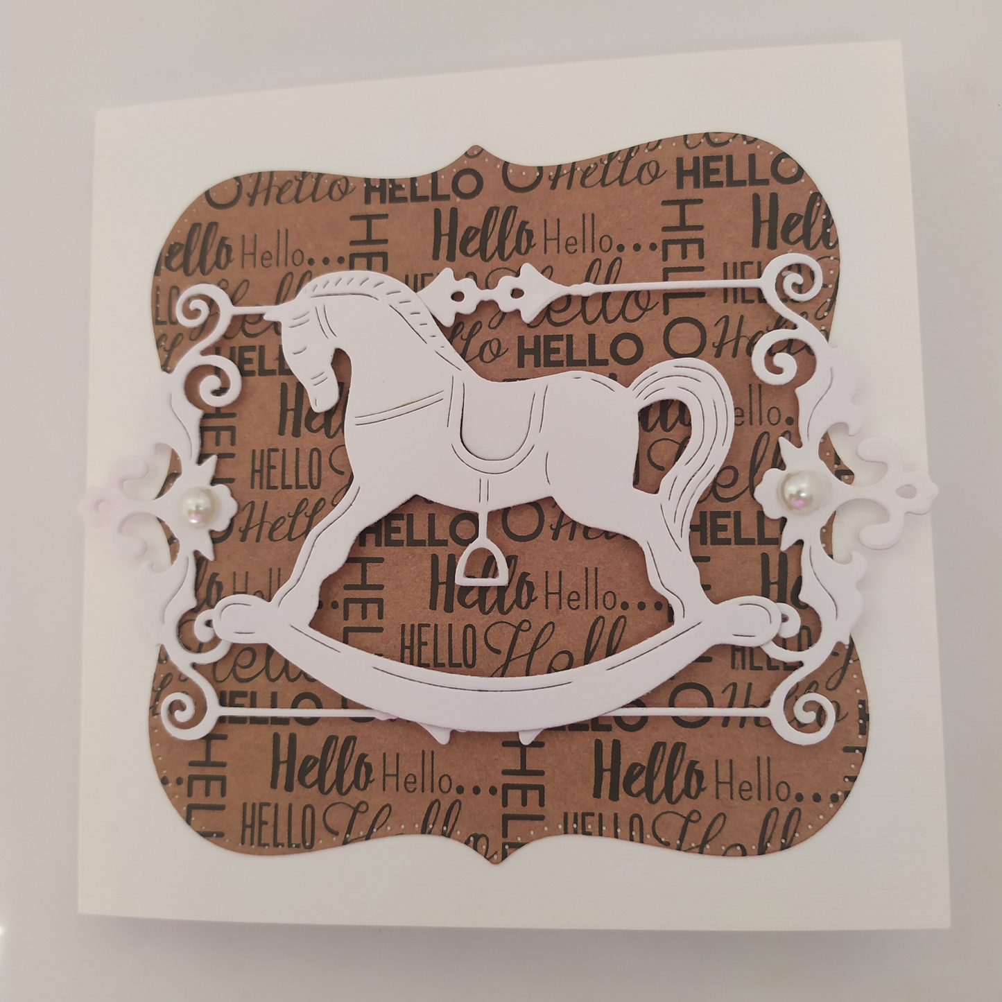 Rocking Horse baby cards