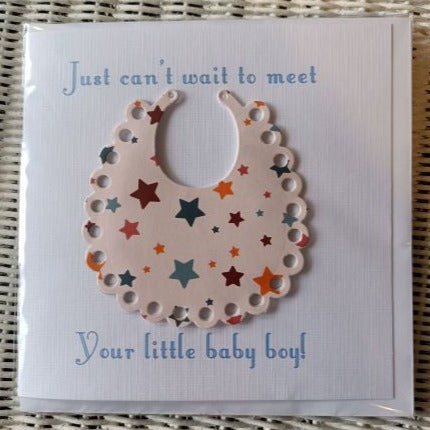Baby Bib Cards - New Baby Cards