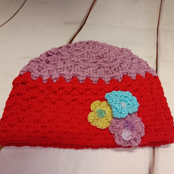 Annie, girls hat, 2 colour