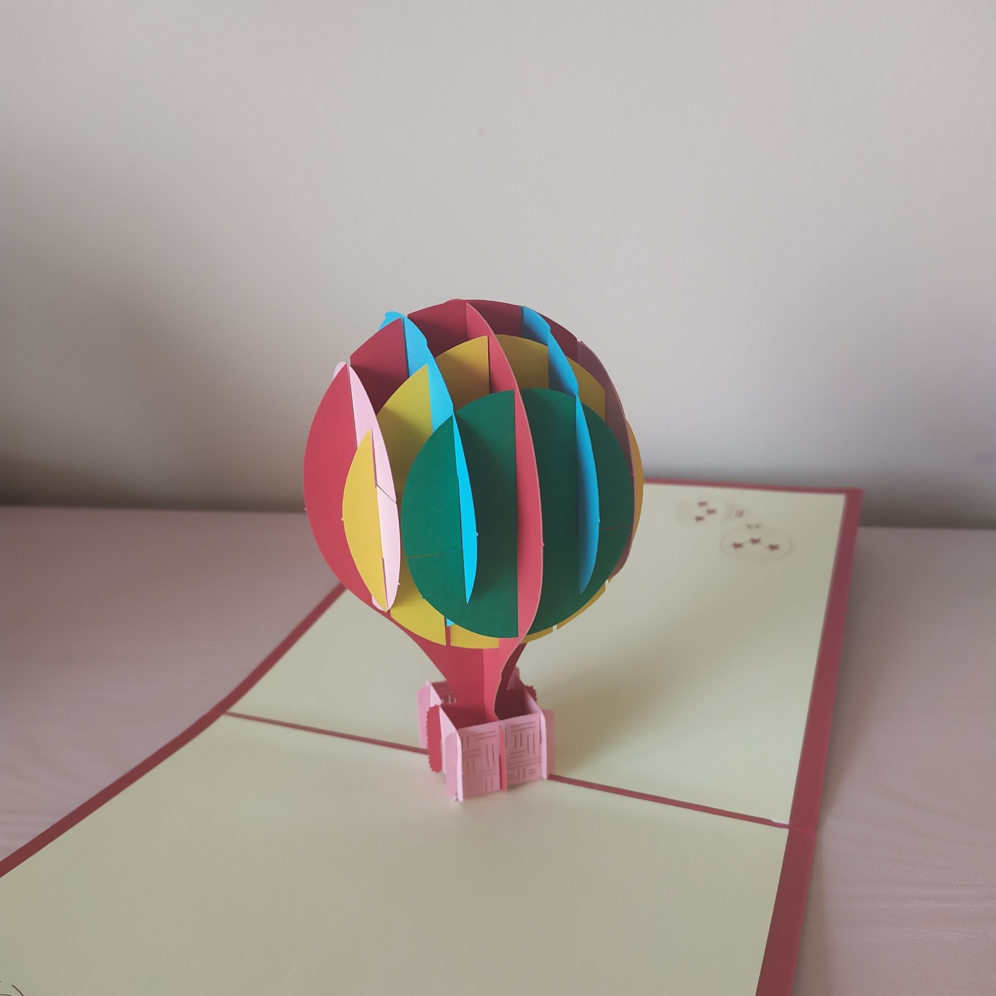 Happy Birthday Balloon Pop-up Card