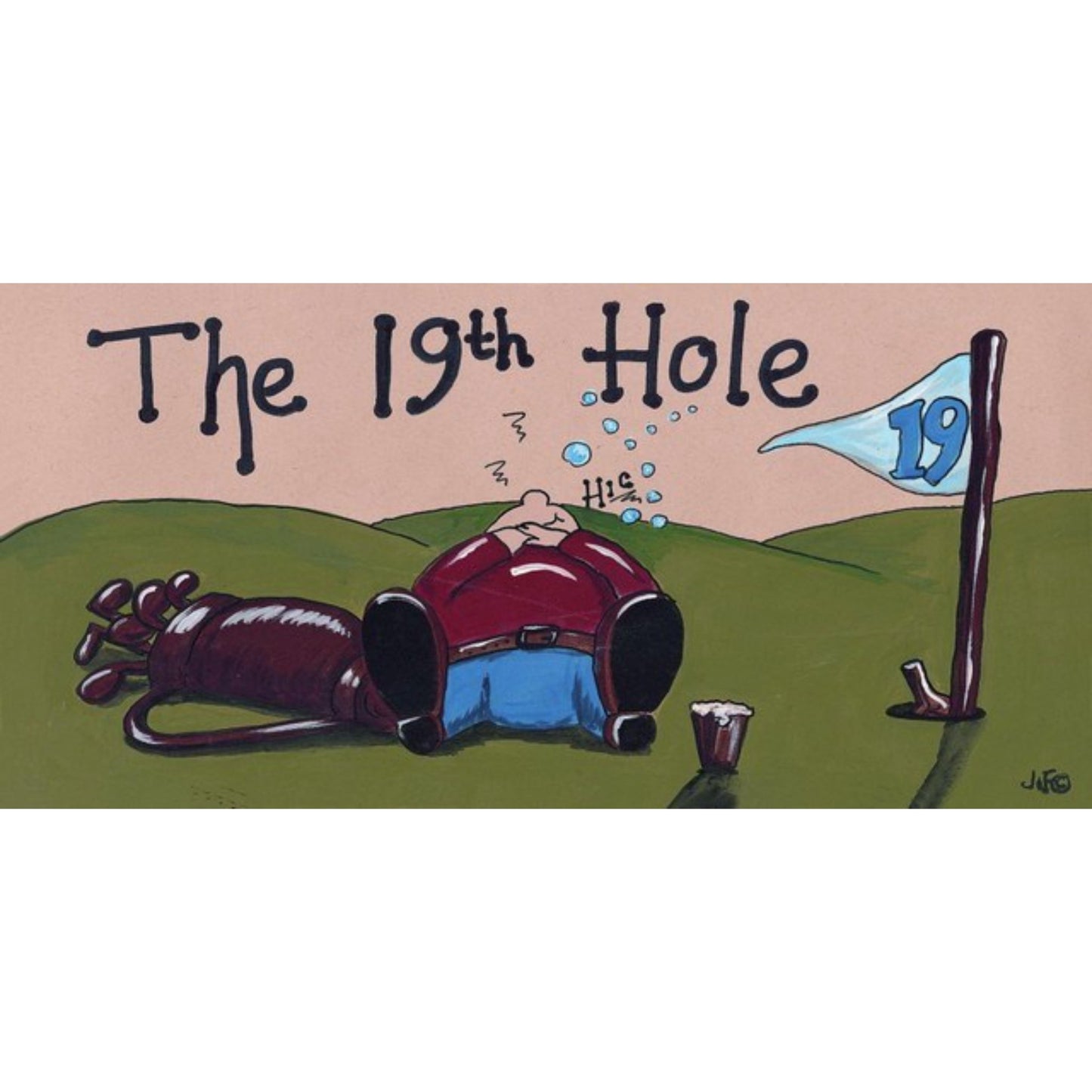 Golf Sign