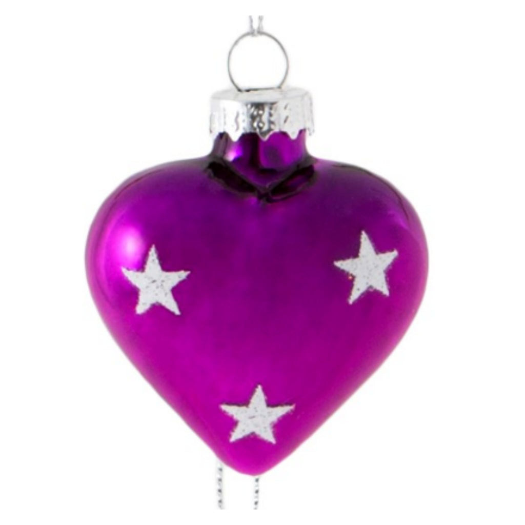 Personalised Colour Pop Mini Heart Decoration