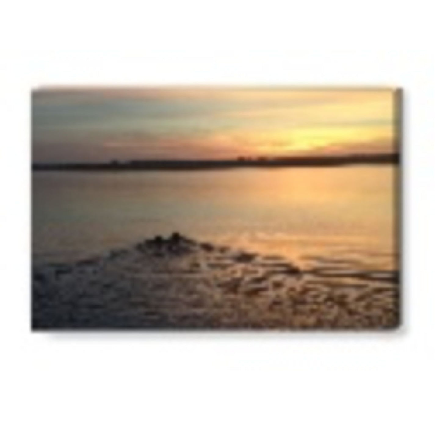 Wild Swimming Belmullet Canvas Print