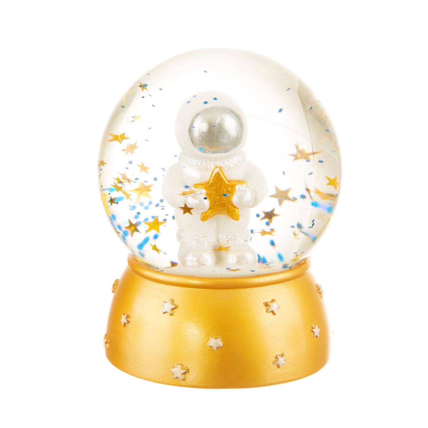 Outer Space Astronaut Snow Globe