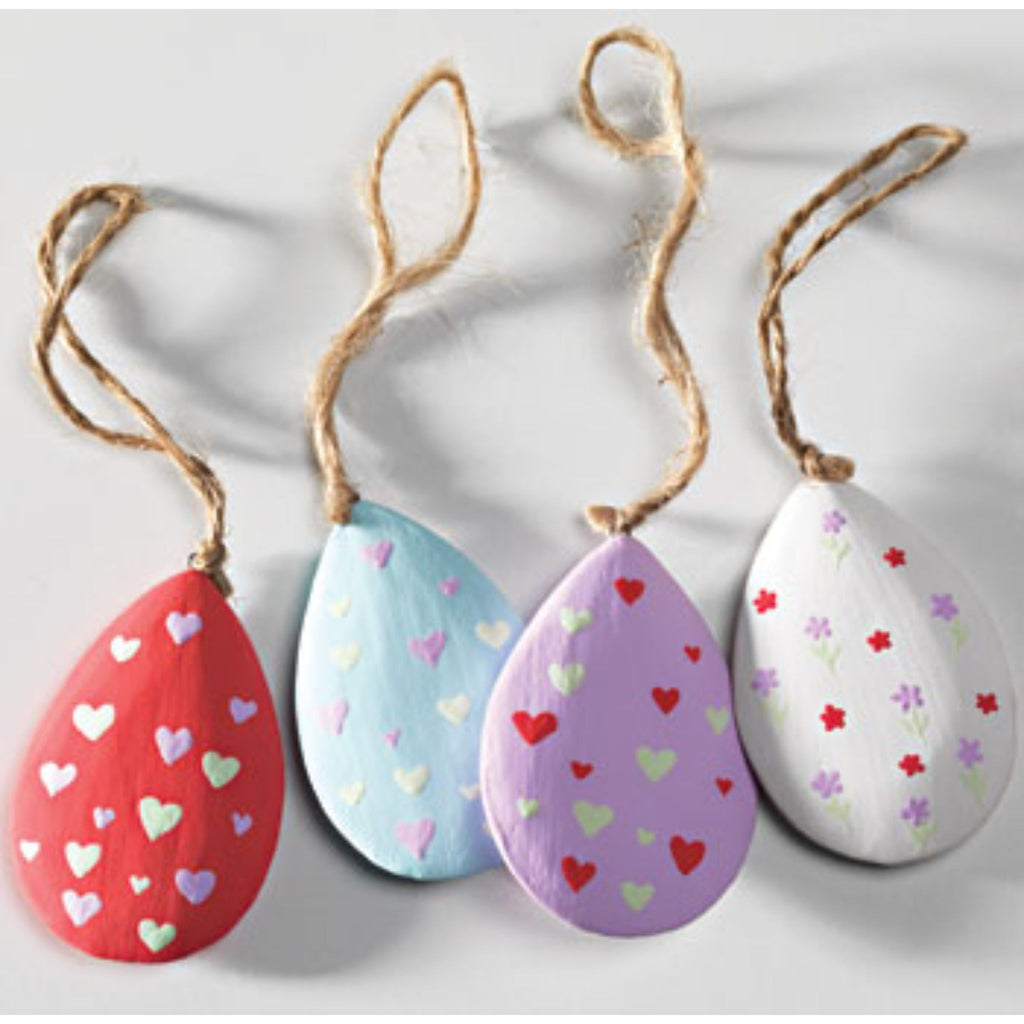 Hand Painted Wooden Eggs