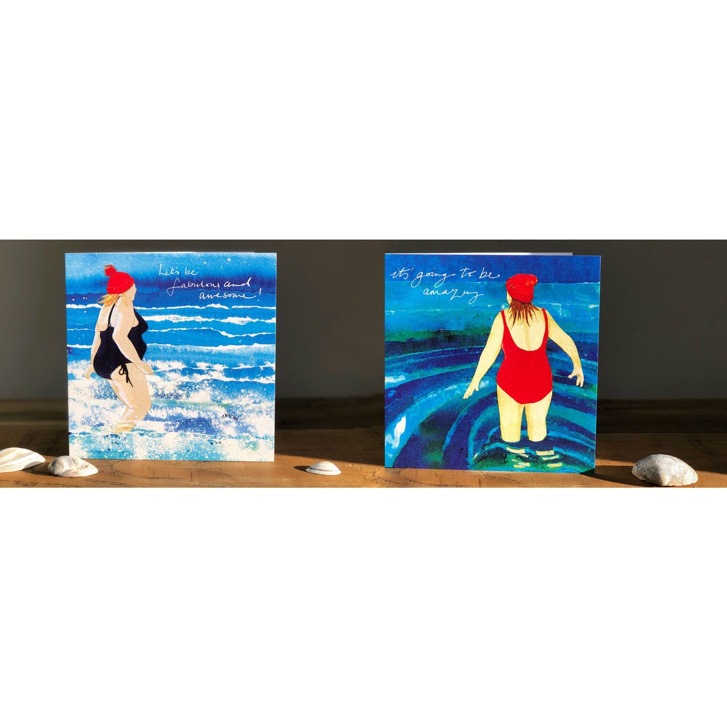 Fabulous Sea Swim Card