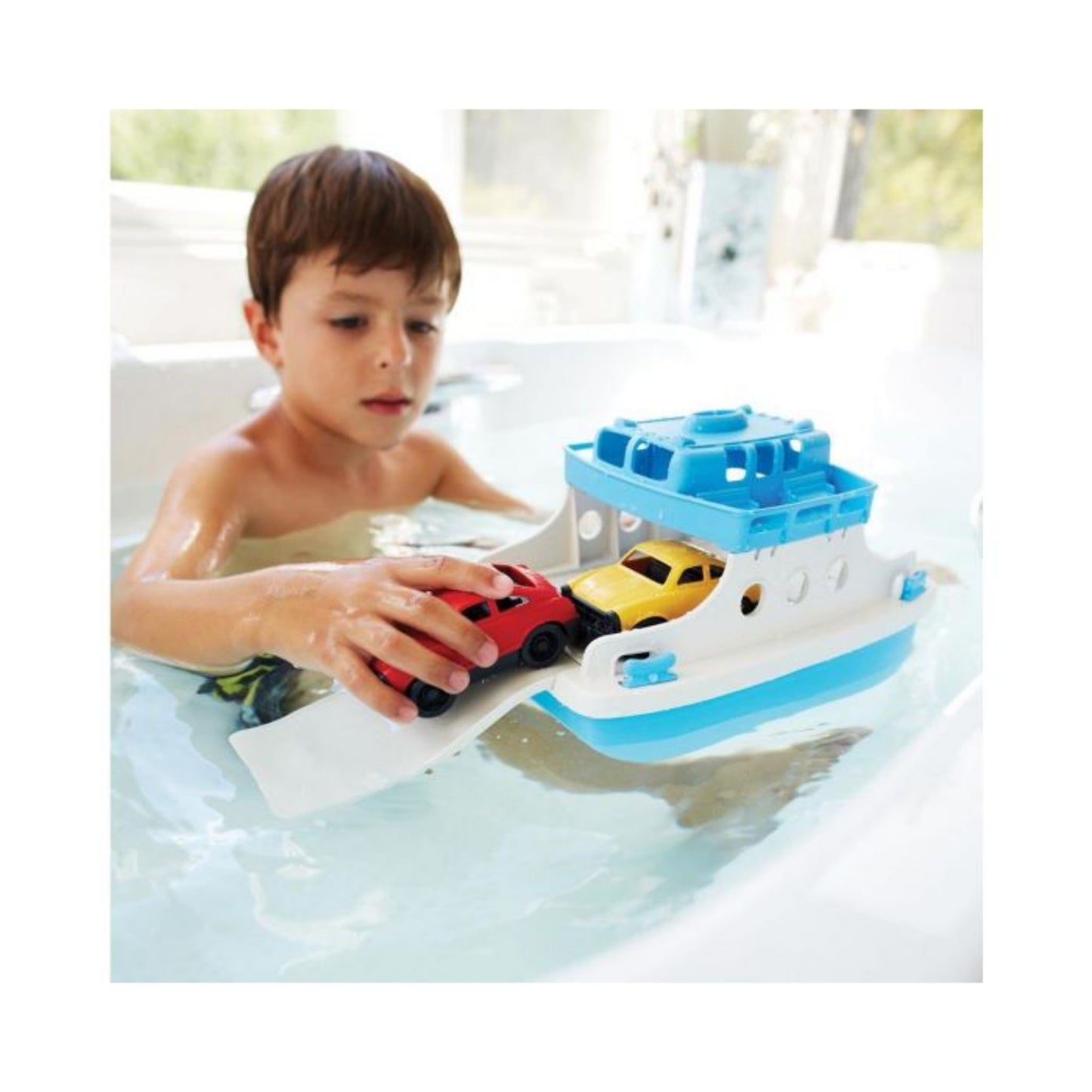 Ferry Boat with Cars by Green Toys