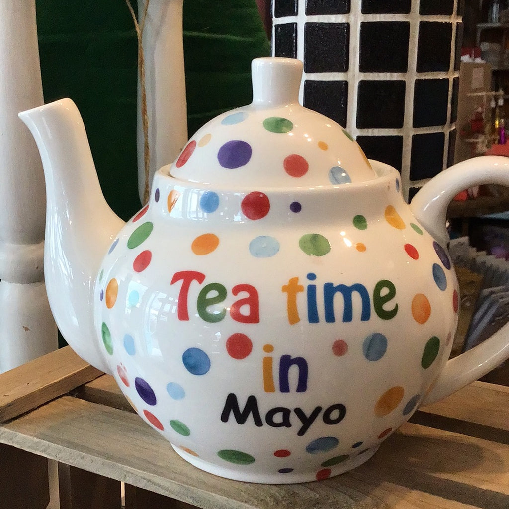 Teatime in Mayo Teapot