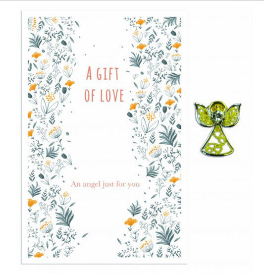 A Gift of Love Angel Pin
