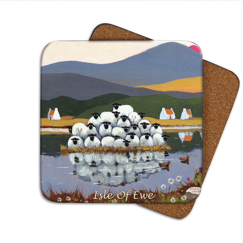 “Isle of ewe” Thomas Joseph Coaster