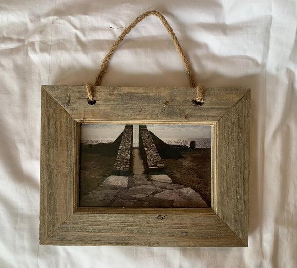6x4 Driftwood Frame with Dún na mBó