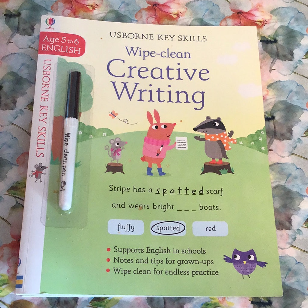 Usbourne Key skills: Wipe clean Creative Writing