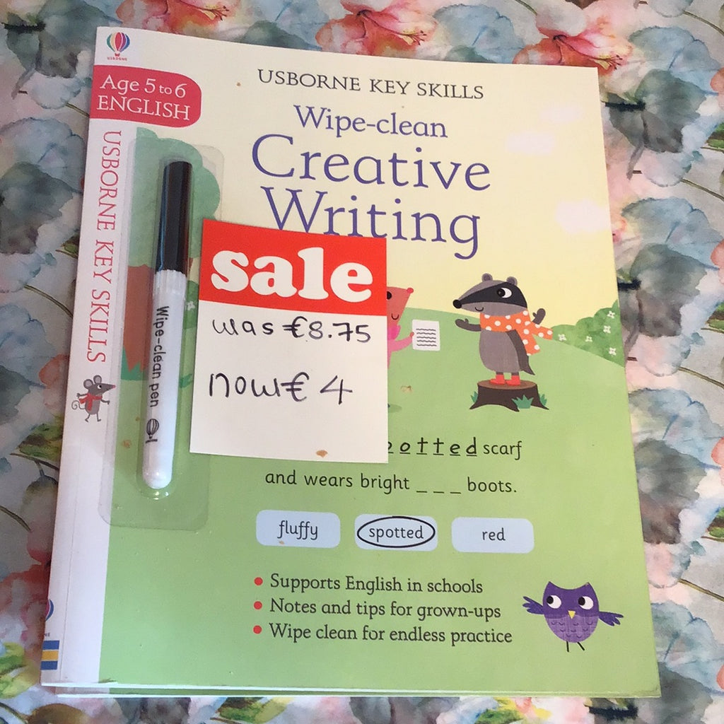 Usbourne Key skills: Wipe clean Creative Writing