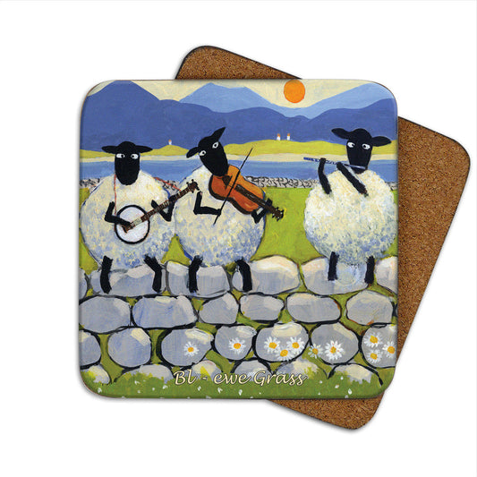 “Bl-ewe Grass” Thomas Joseph Coaster
