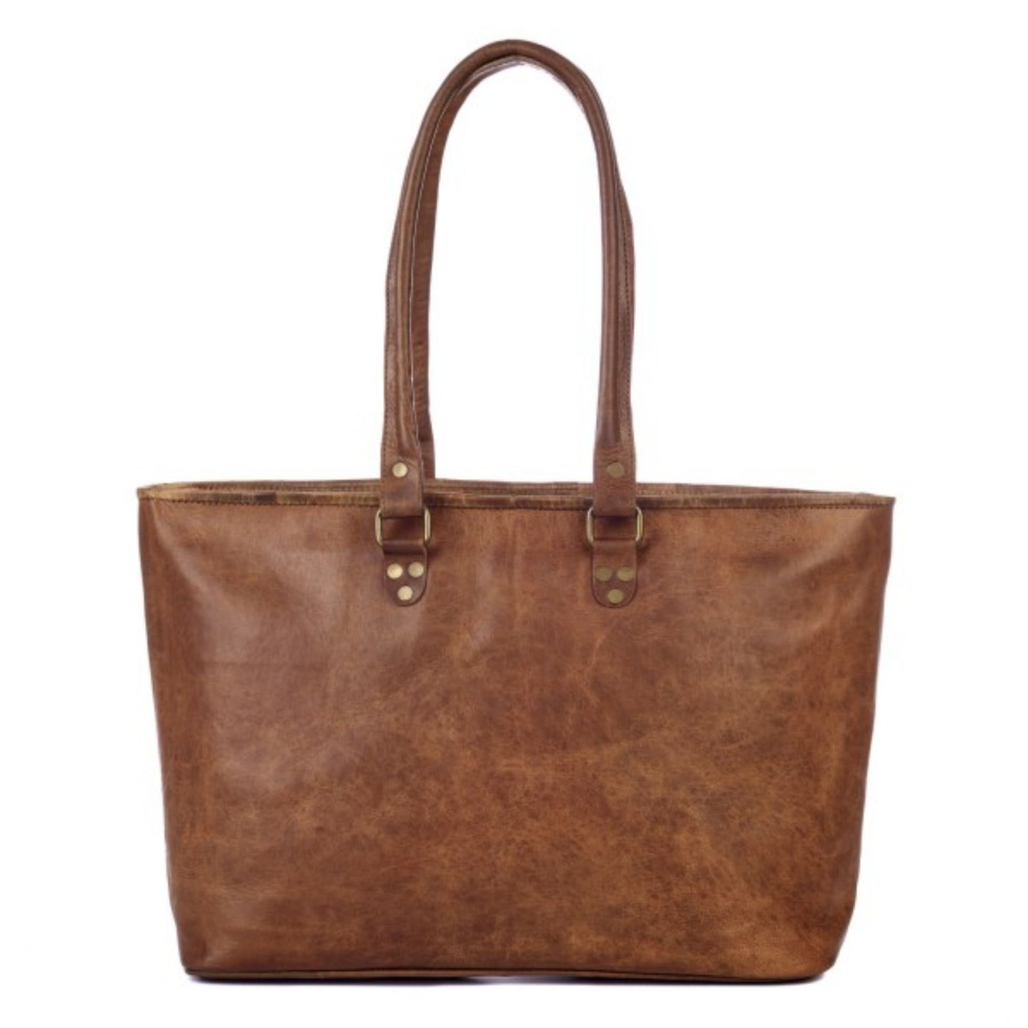 Large Leather Fair Trade Hand Bag