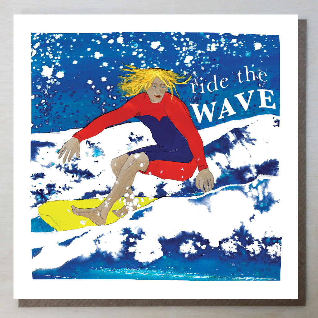 Ride the Wave Card