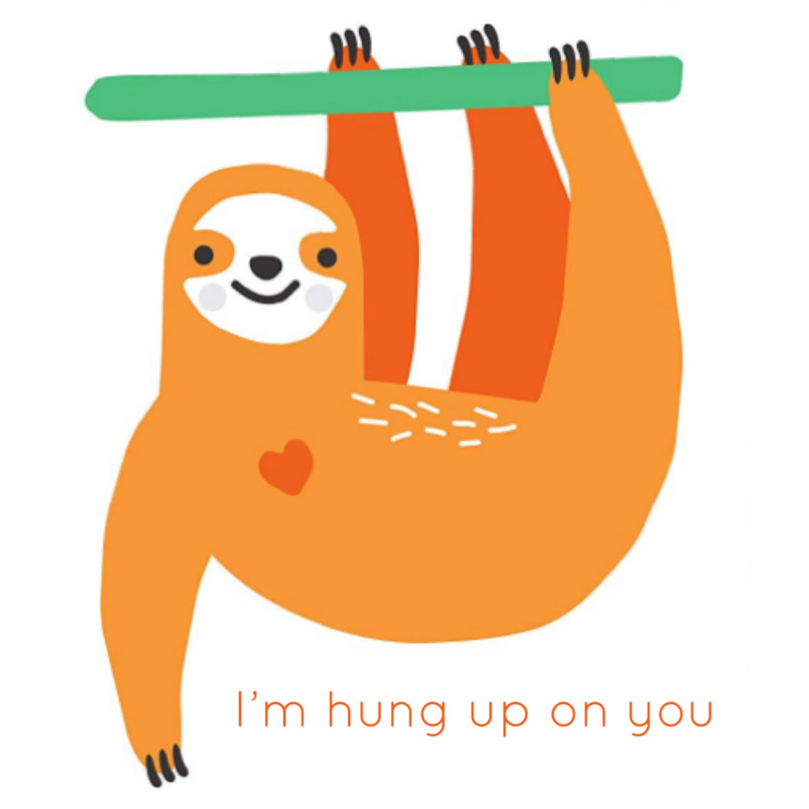 Hung Up on You Card